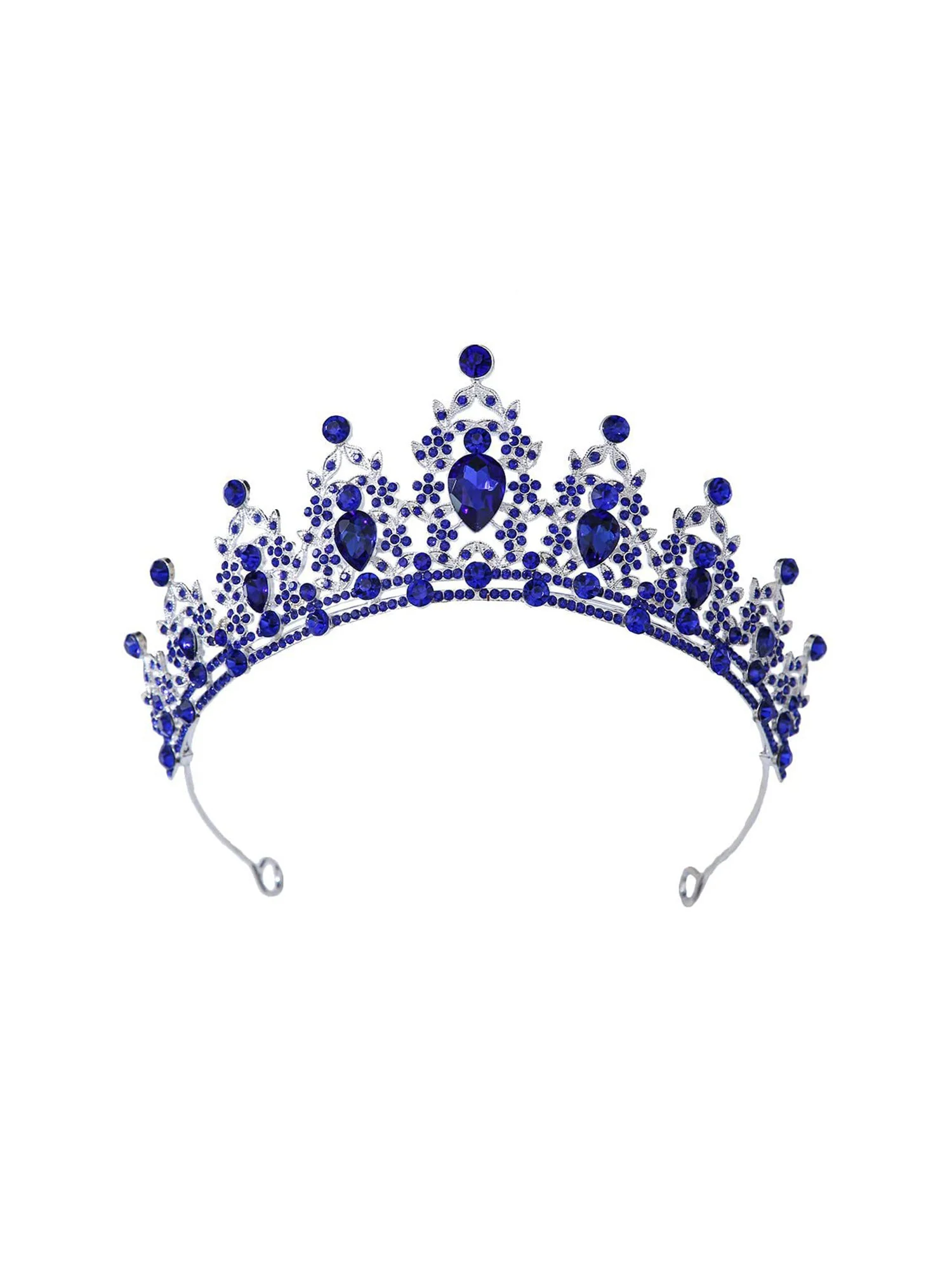Helle Kristall-Tiara Hochzeitskrone - Image 11