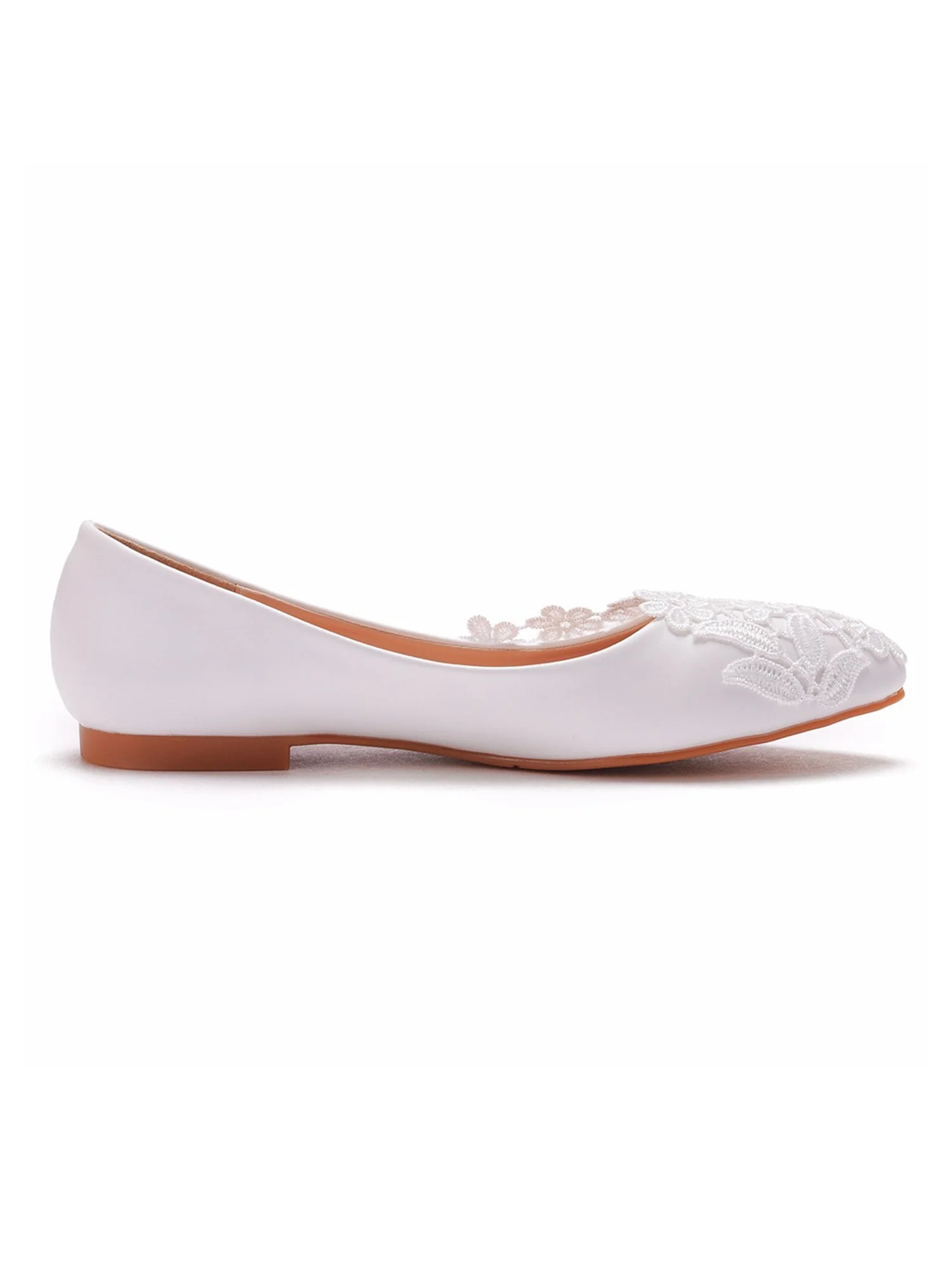 Hochzeits-Sneaker mit flachem Absatz und spitzer Spitze Brautschuhe - Image 7