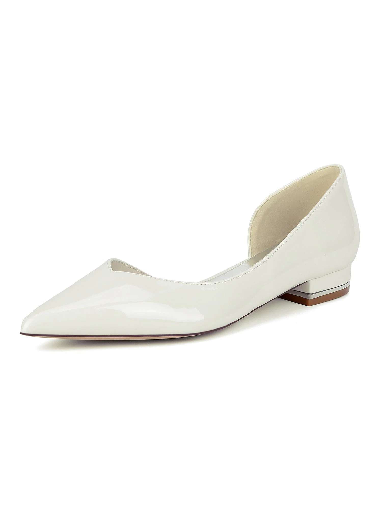 Luxuriöse Lederpumps mit spitzer Kappe und Blockabsatz - Image 7