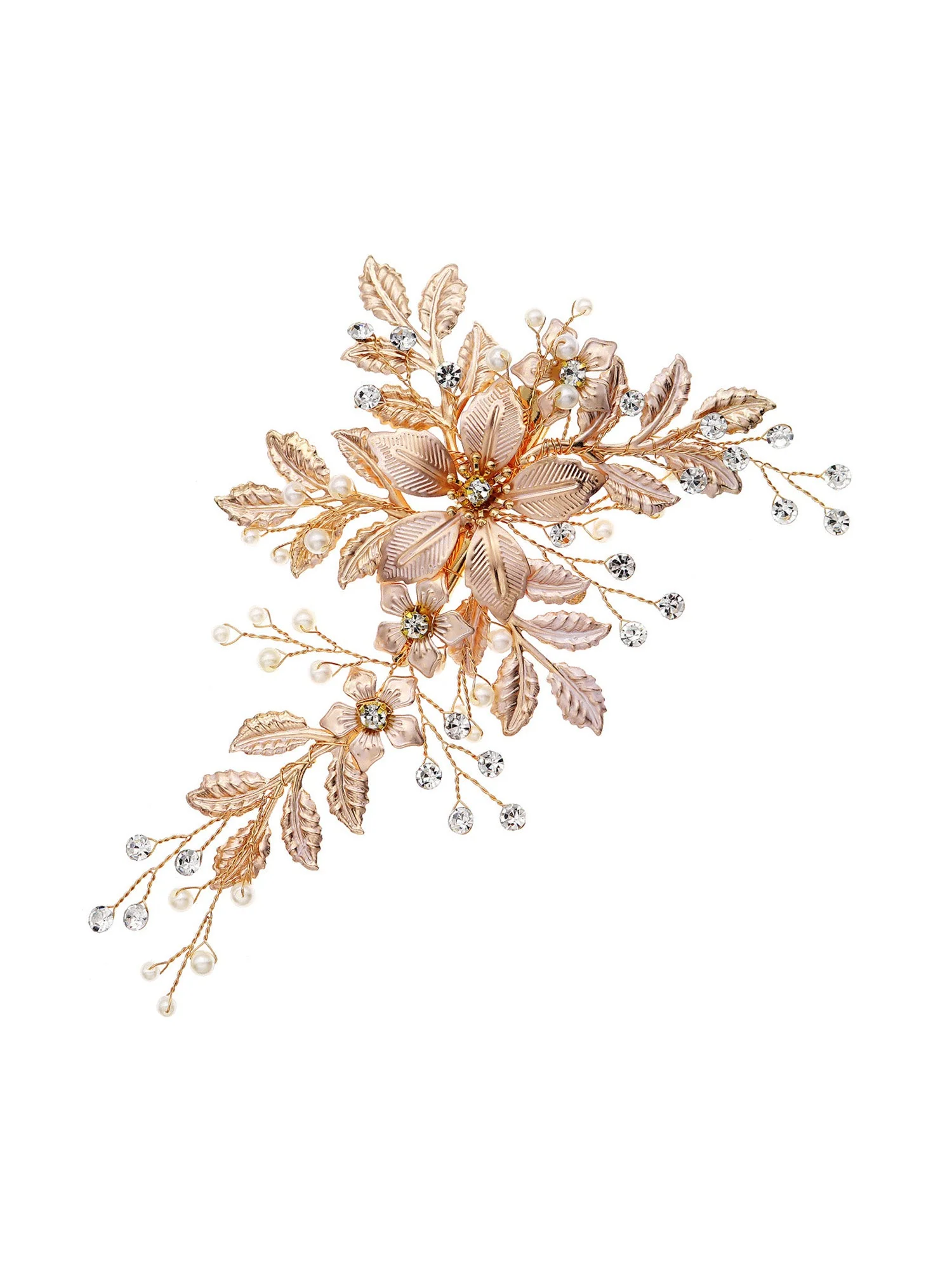 Luxus Schmuck Vielseitige Metall Blume Haarnadel - Image 4