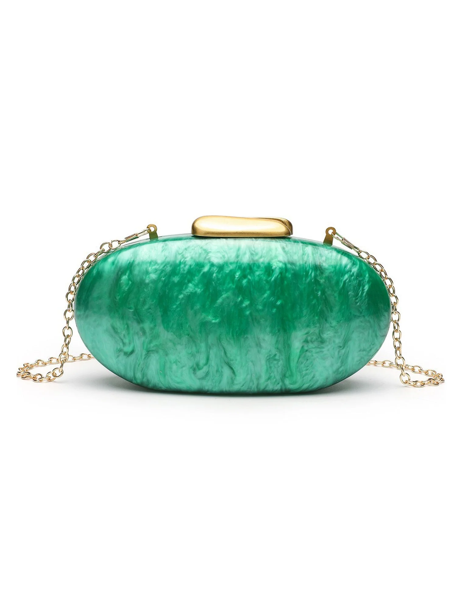 Perlmutt-Abendclutch in Muschelform - Image 10