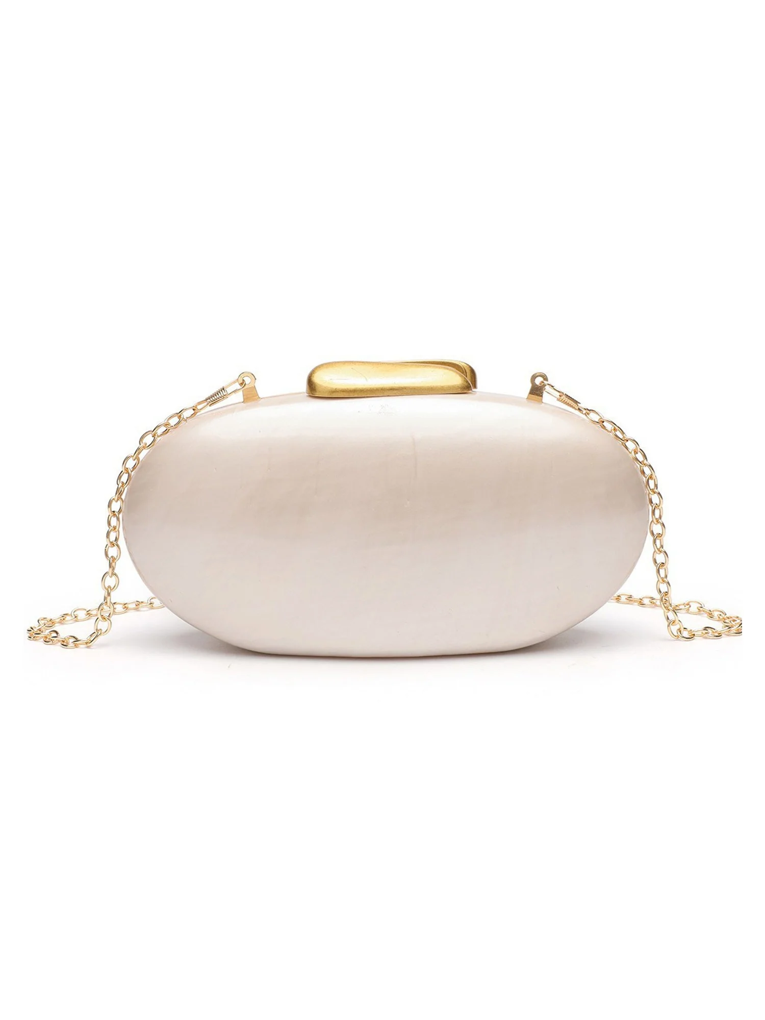Perlmutt-Abendclutch in Muschelform - Image 6