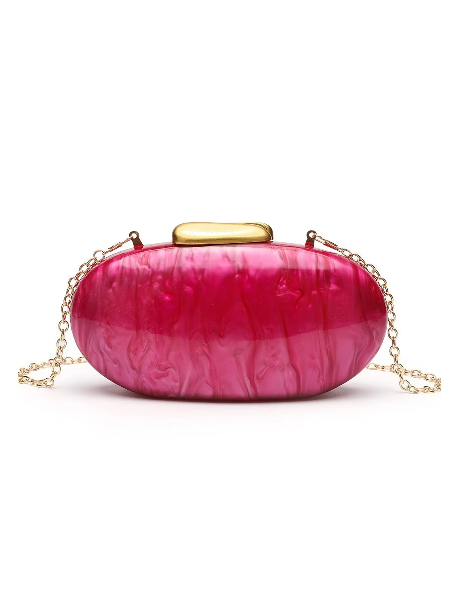 Perlmutt-Abendclutch in Muschelform - Image 9