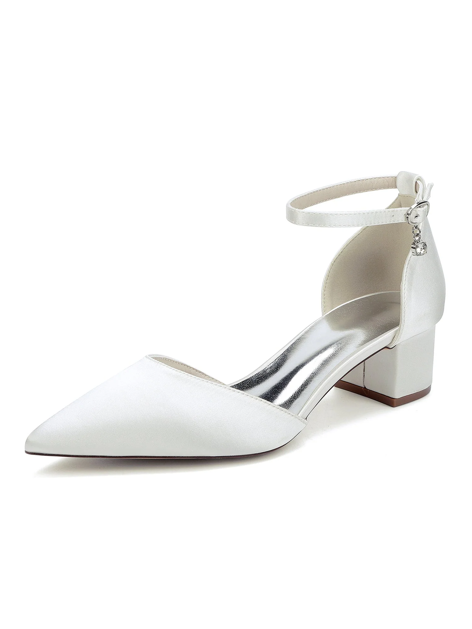 Satin Spitzenschuh Damen High Heels - Image 10