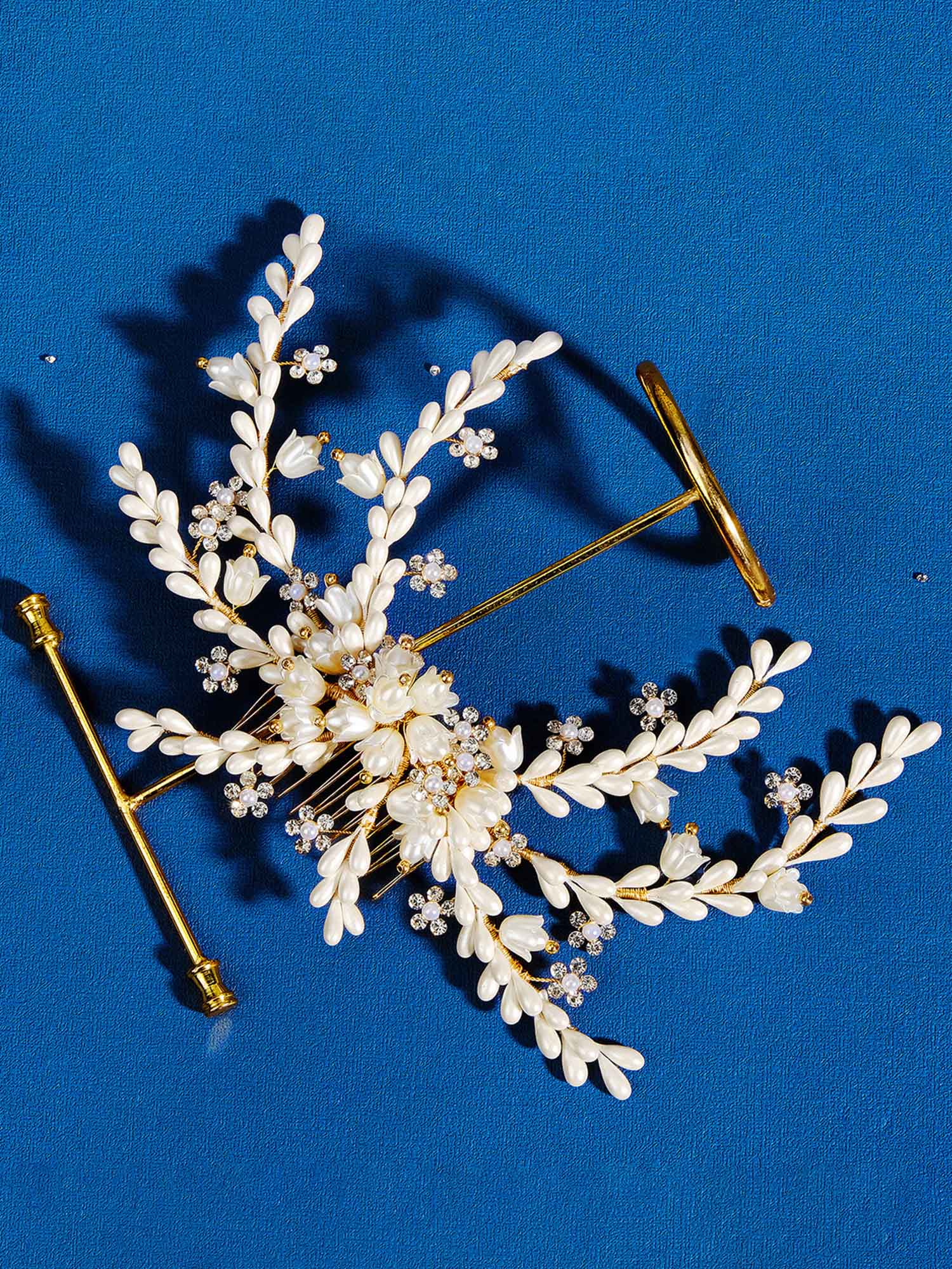 Strassperlen Braut Haarschmuck Kämme - Image 2