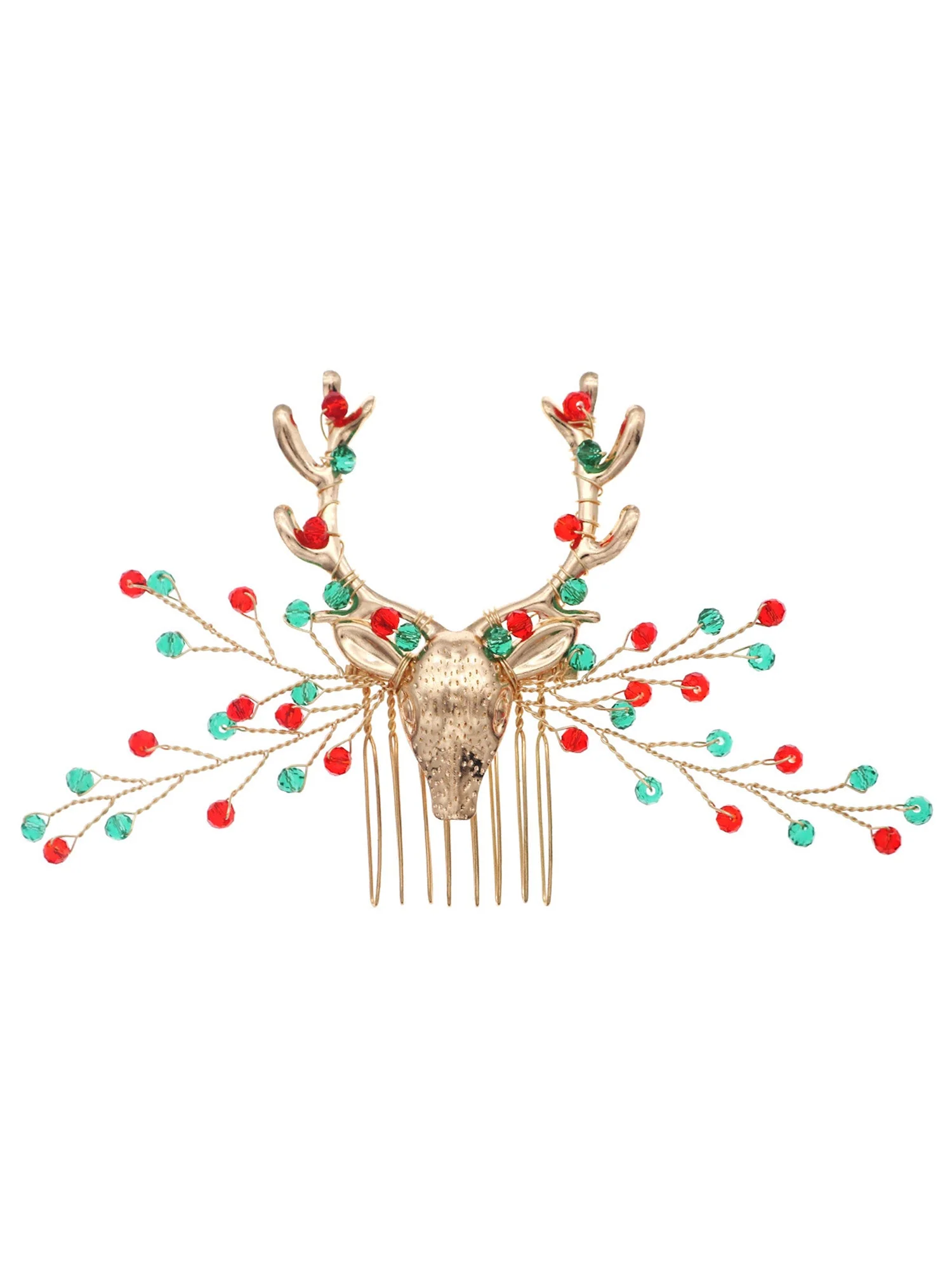 Weihnachts Haarschmuck Strass Haarkämme - Image 4